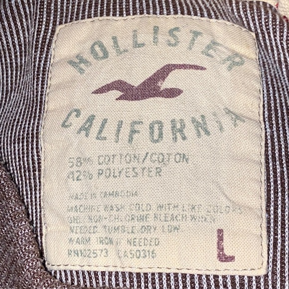 Hollister brown thermal long sleeve shirt size large - Picture 5 of 5